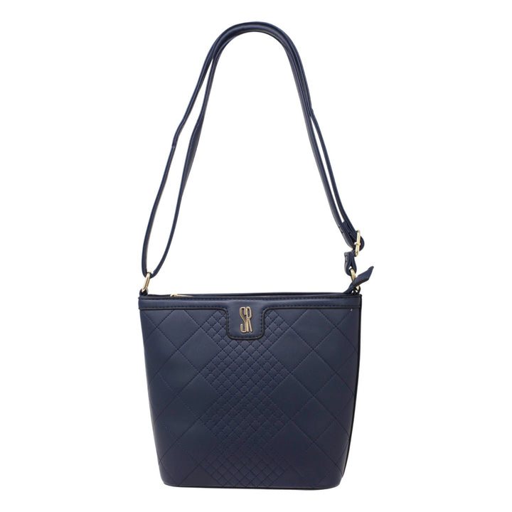 Diamond Pattern Crossbody Bag