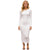 Bodycon Midi Dress Long Sleeve