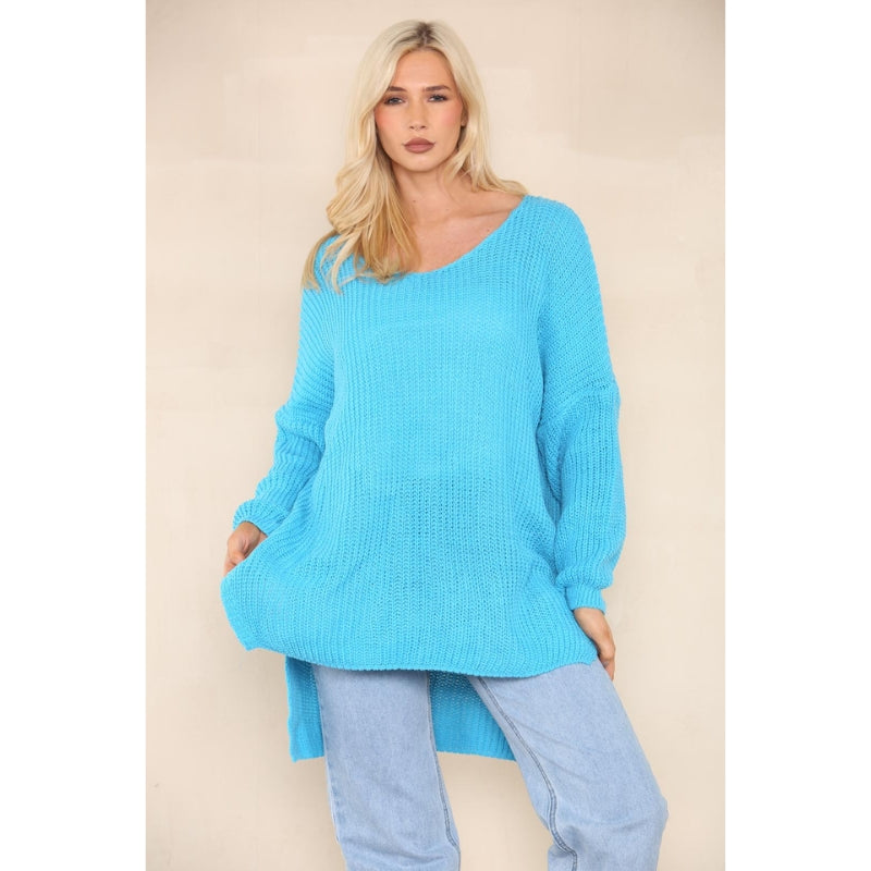 Ribbed Oversized Jumper