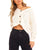 Chunky Cable Knit Cropped Cardigan Women