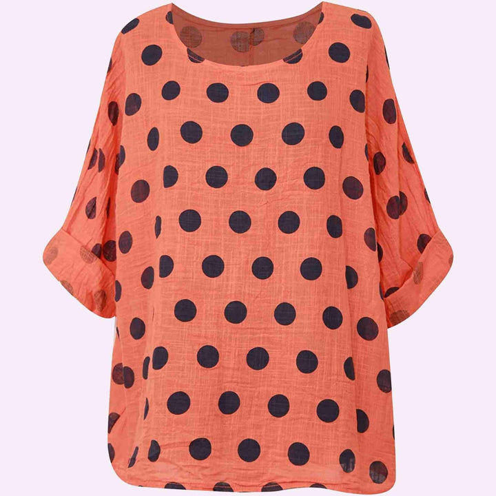 Italian Polka Dotted Top