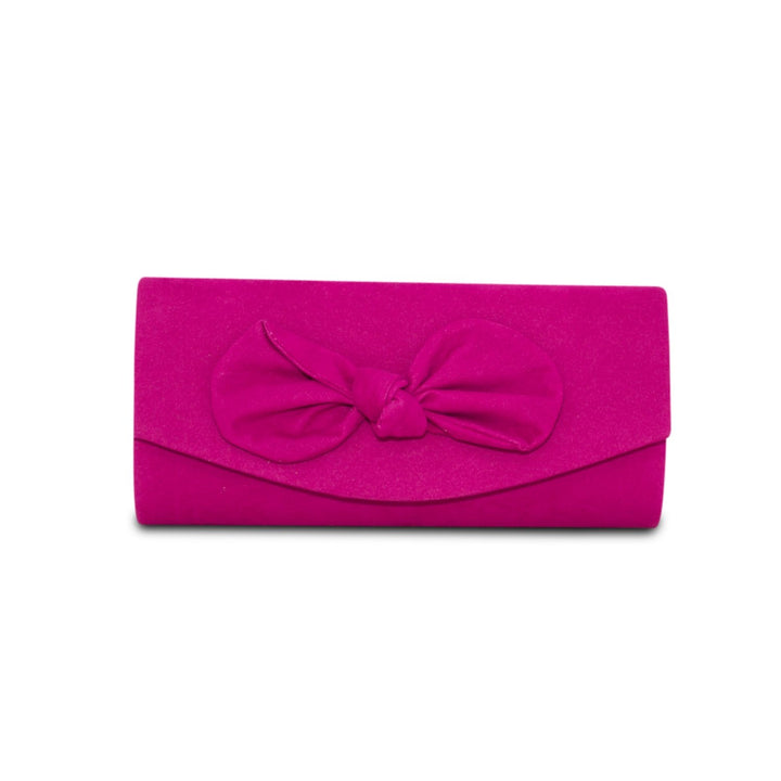 Classic Bow Detail Clutch