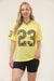 Leopard Base Print Varsity T-Shirt