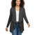 Women Waterfall Cardigan Open Front Draped Blazer