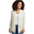Women Waterfall Cardigan Open Front Draped Blazer