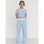 Contrast Trouser Set