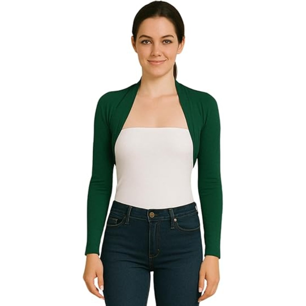 Women’s Bolero Shrug Cropped Cardigan