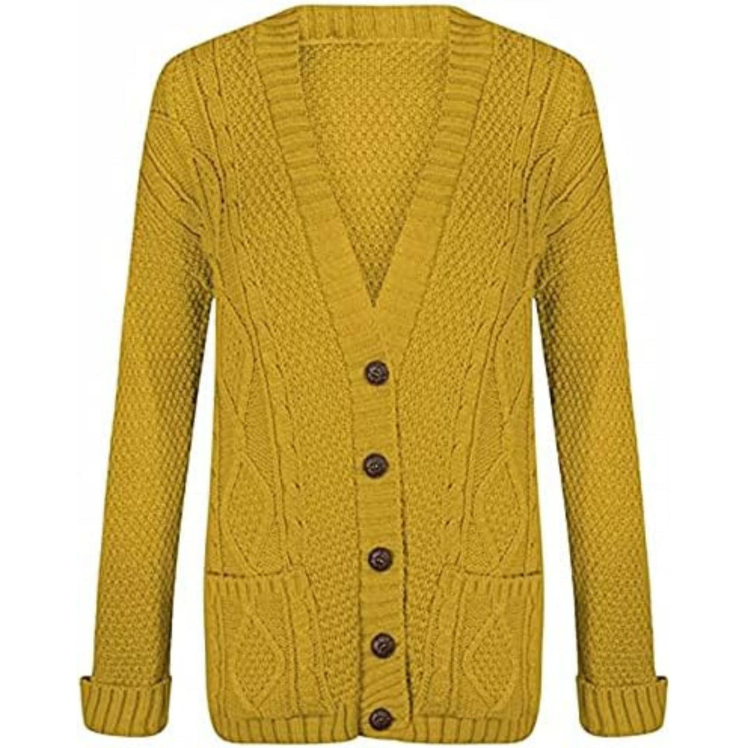 Five Button Grandad Cardigan