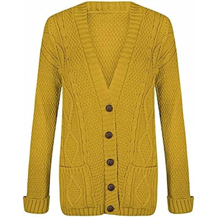 Five Button Grandad Cardigan