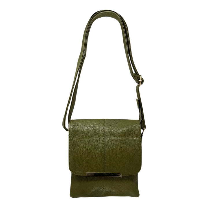 Front Flap Crossbody with Metal Bar