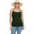 Women Strappy Tank Top Longline Cami Vest