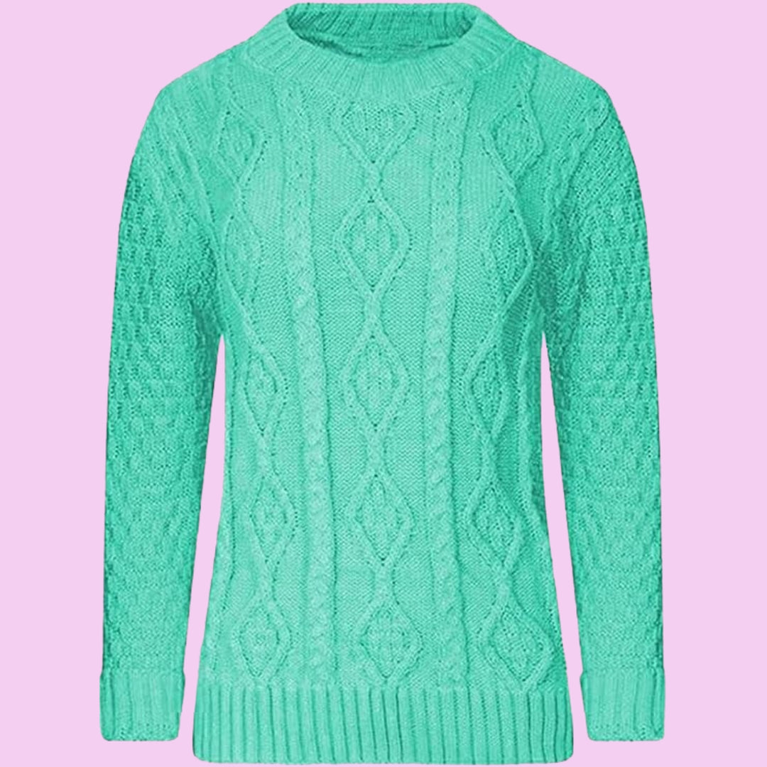 Crew Neck Long Sleeve Jumper