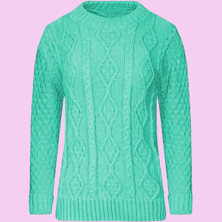 Crew Neck Long Sleeve Jumper