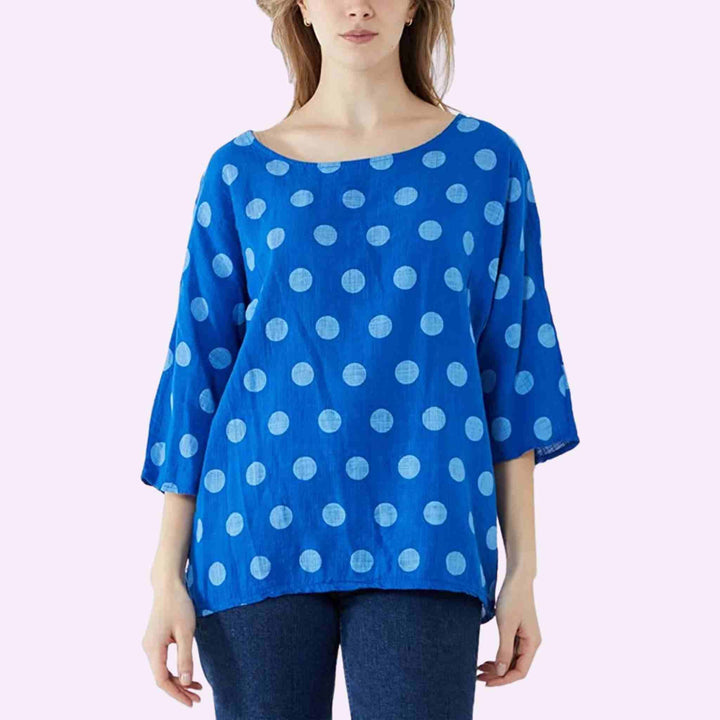 Italian Polka Dotted Top