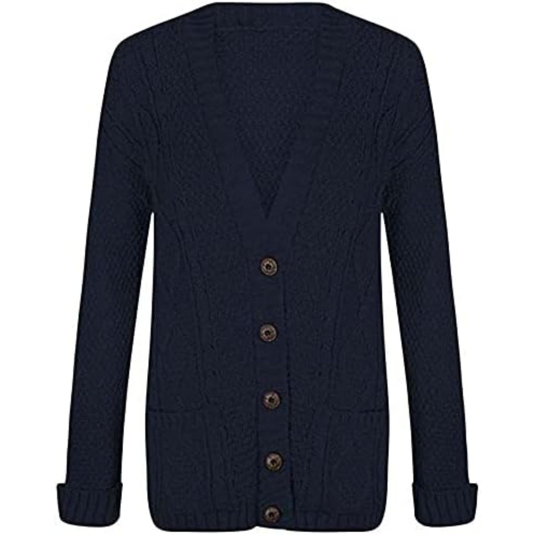 Five Button Grandad Cardigan