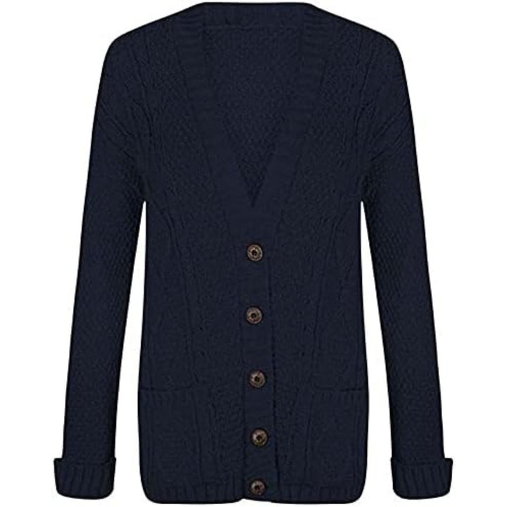 Five Button Grandad Cardigan