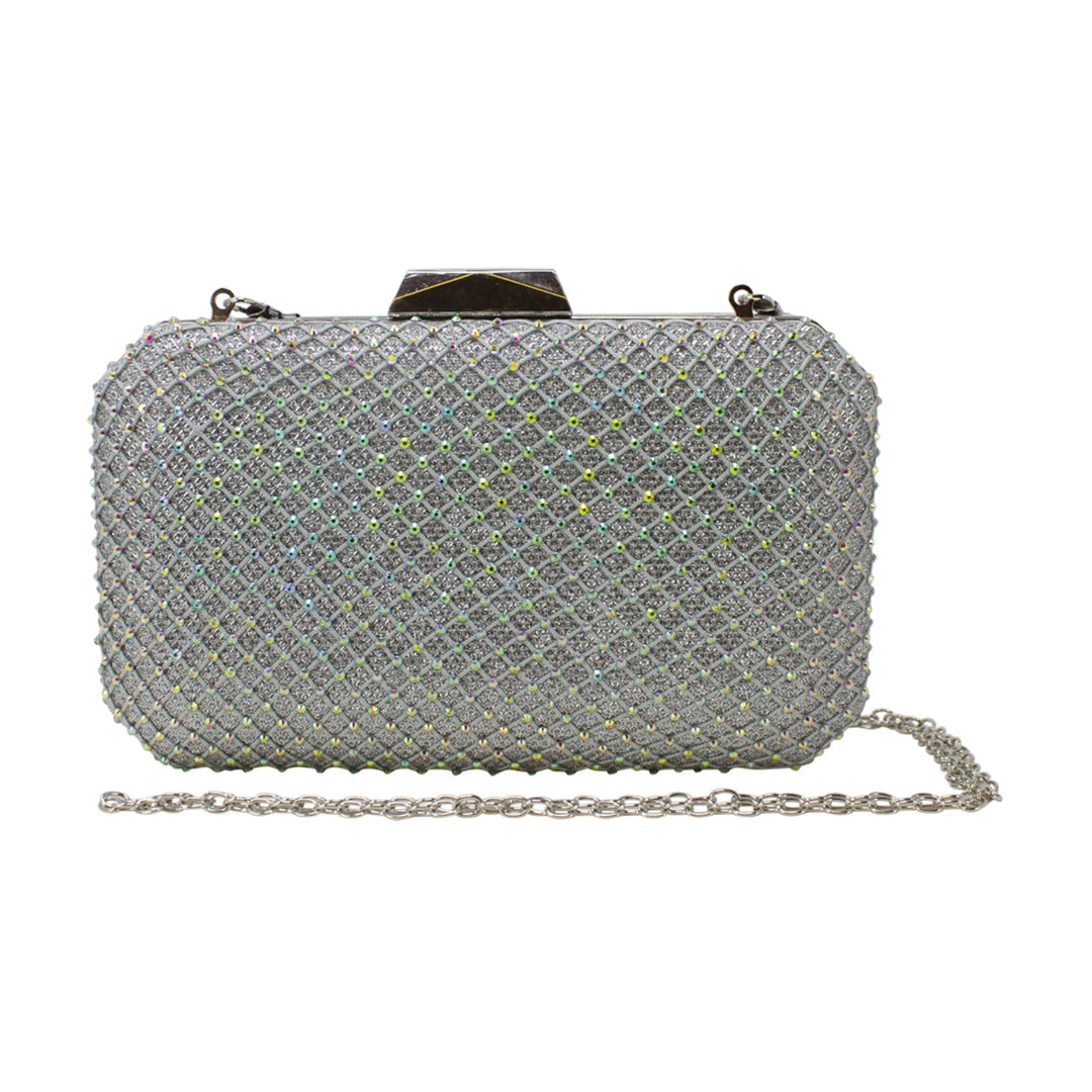 Simple Glittery Evening Clutch Bag