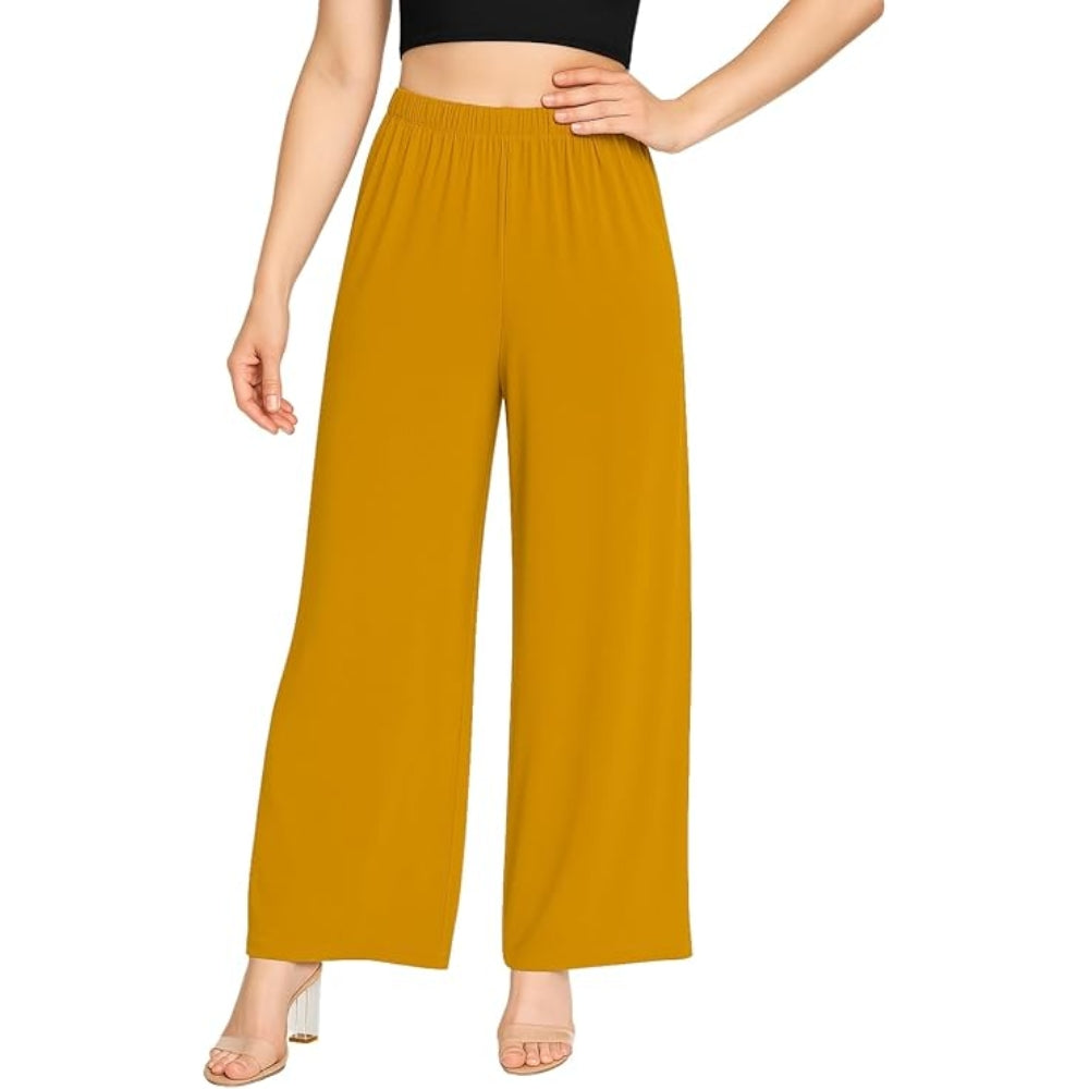 Flared Wide Leg Palazzo Full Length Long Trousers