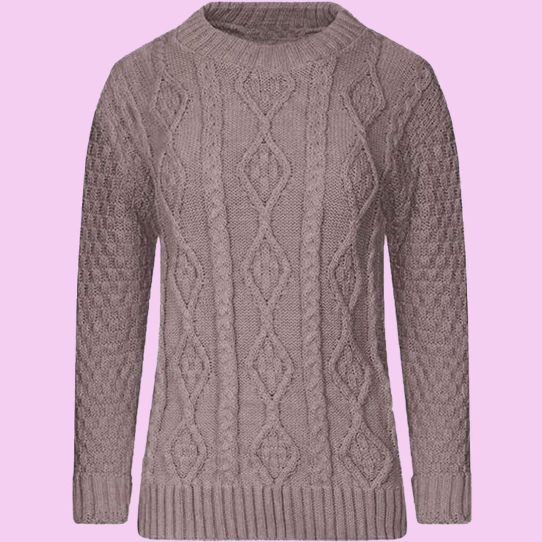 Crew Neck Long Sleeve Jumper