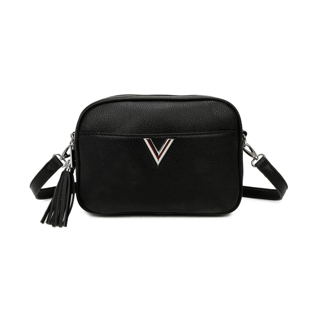 JM1507 Double zip Crossbody Bag