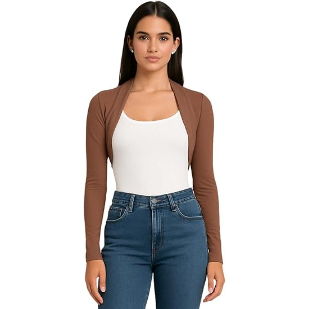 Women’s Bolero Shrug Cropped Cardigan