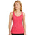 Women Ribbed Vest Top Longline Scoop Neck Tank