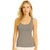 Women Ribbed Vest Top Longline Scoop Neck Tank