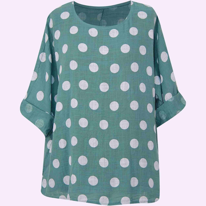 Italian Polka Dotted Top