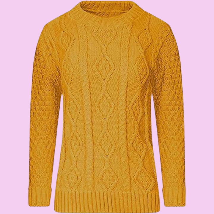 Crew Neck Long Sleeve Jumper