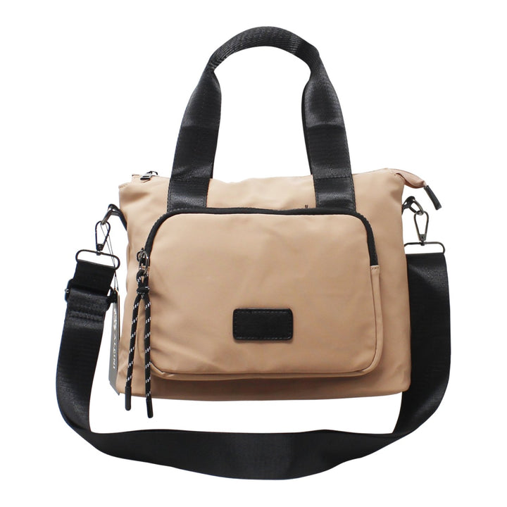 Lightweight Nylon Handbag with Crossbody Strap