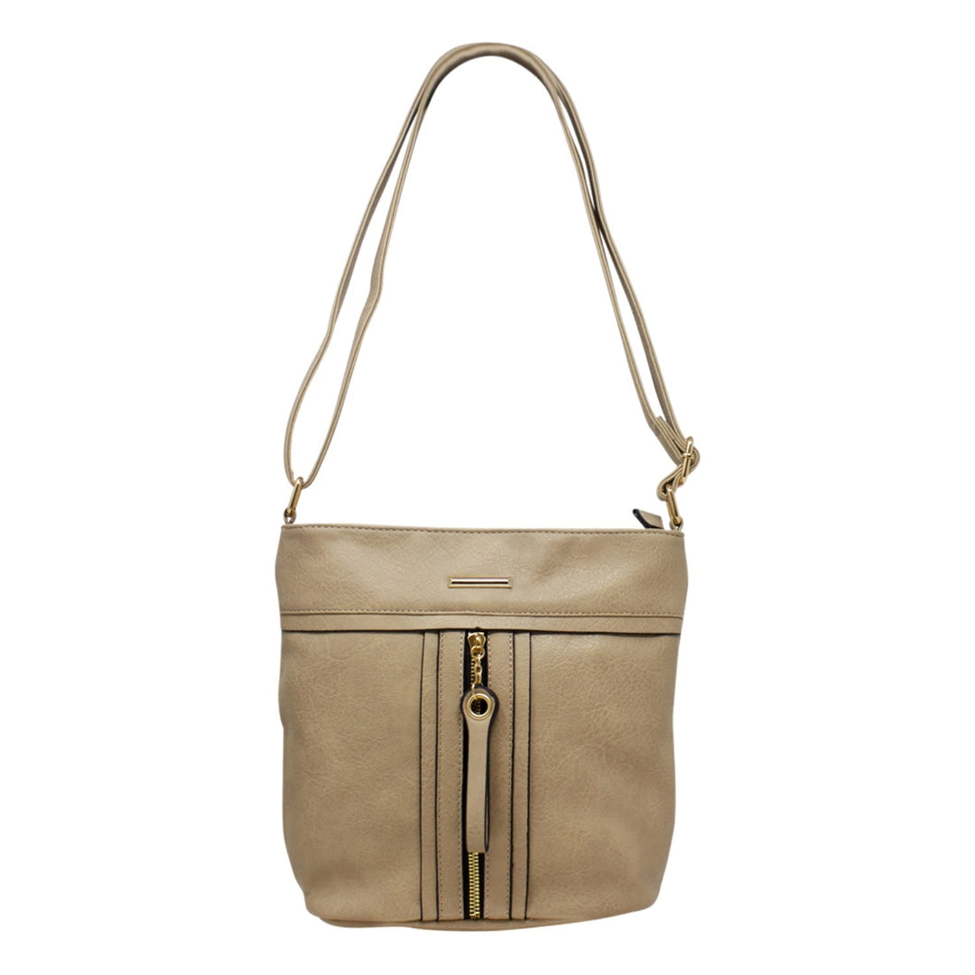 Alpini Single Front Zip Crossbody