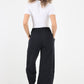 Plain Button Hem Pocket Trouser