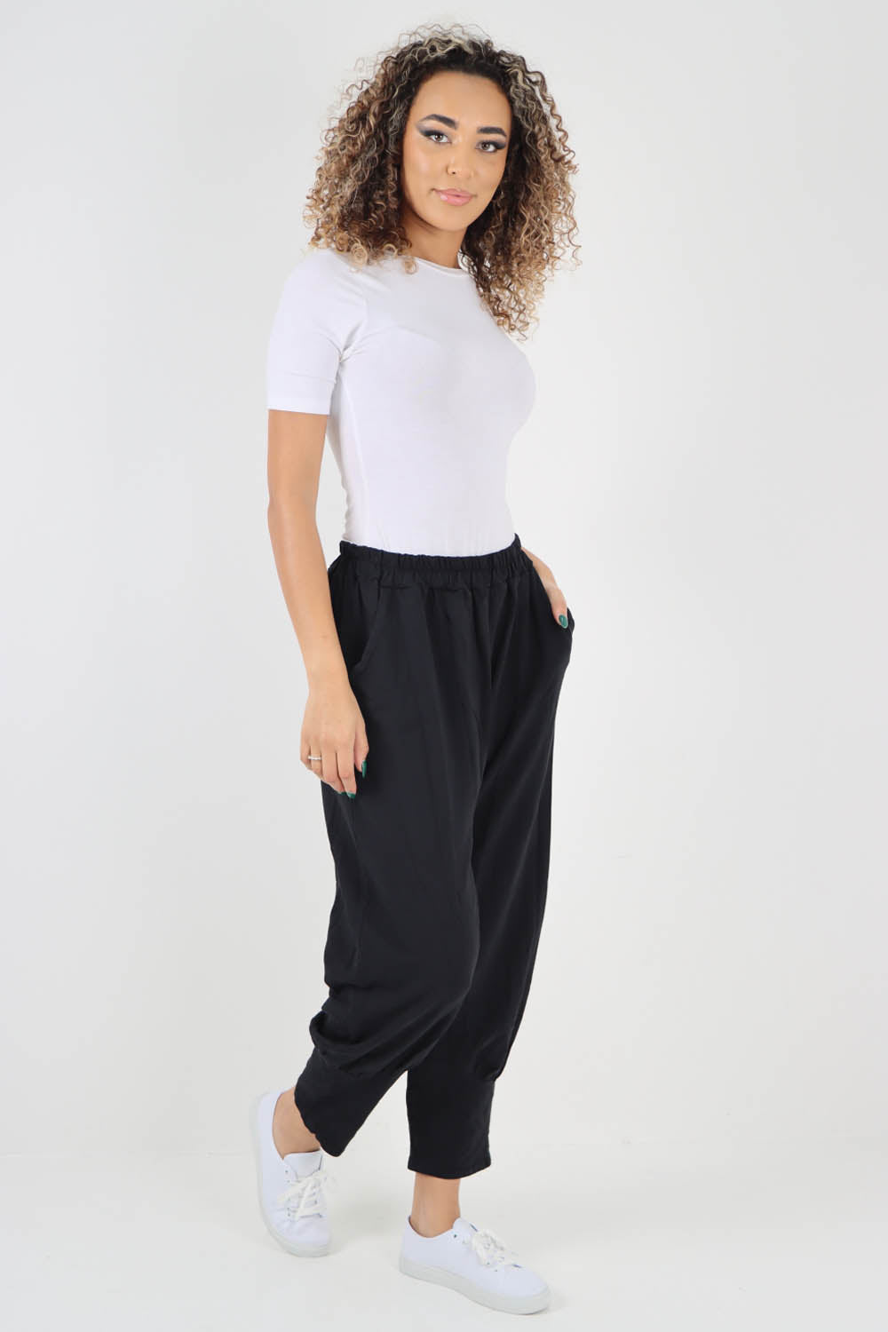 Plain Pannelled Pocket Trouser