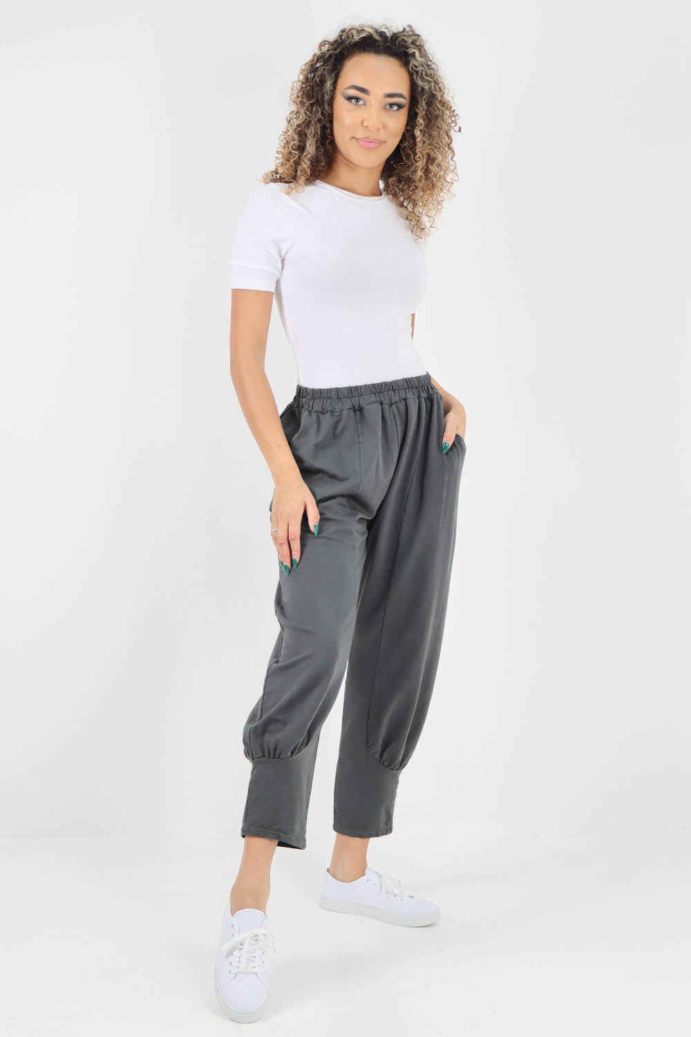 Plain Pannelled Pocket Trouser