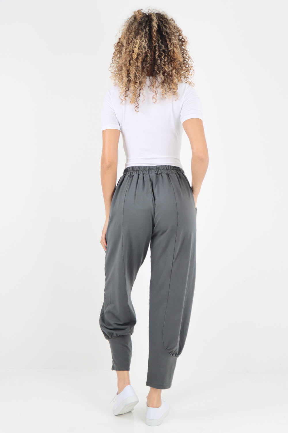 Plain Pannelled Pocket Trouser