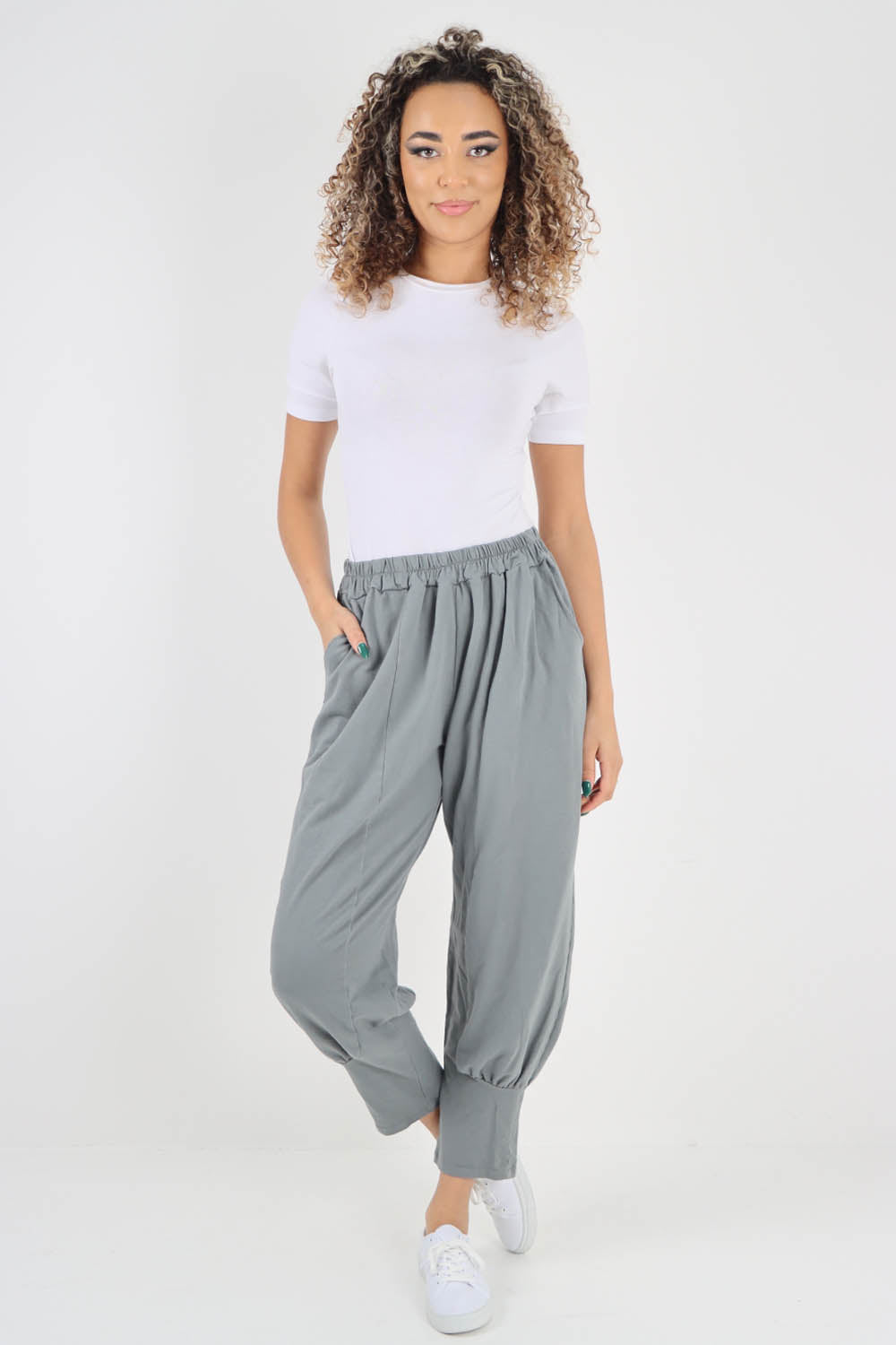 Plain Pannelled Pocket Trouser