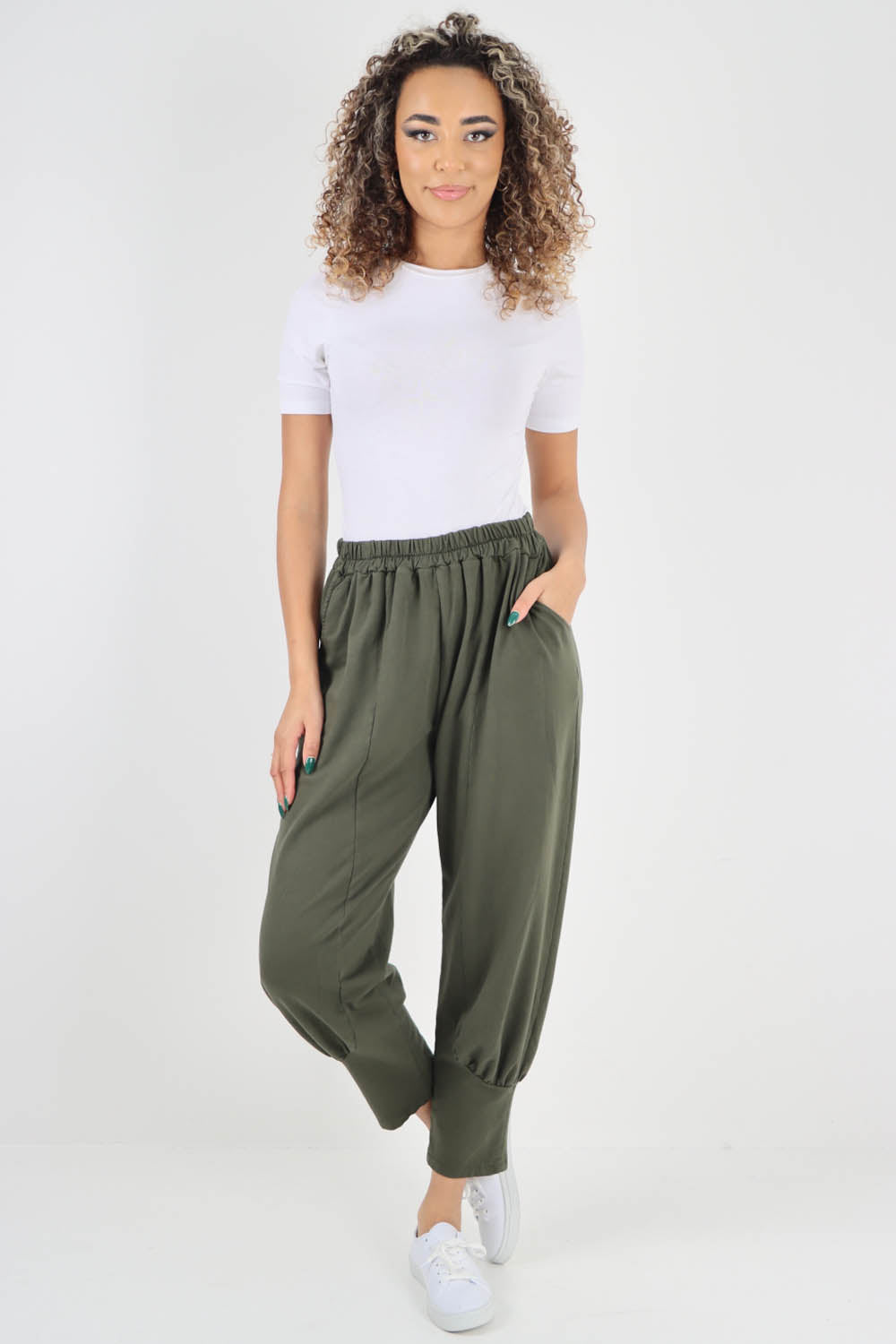 Plain Pannelled Pocket Trouser