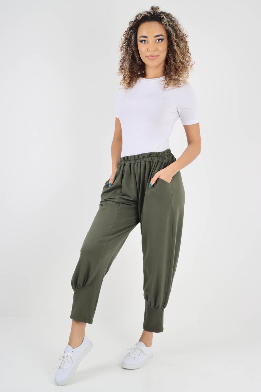 Plain Pannelled Pocket Trouser