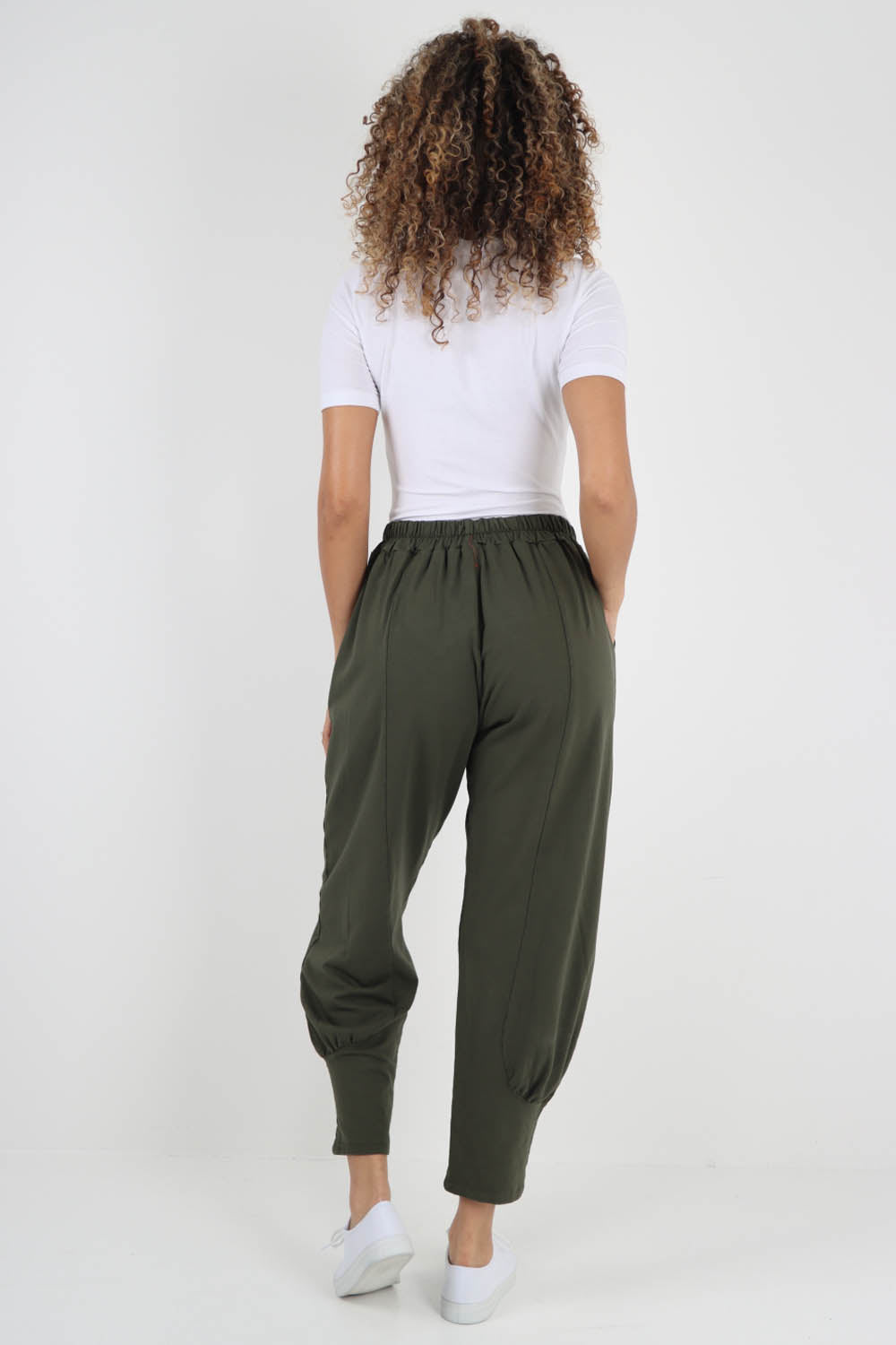 Plain Pannelled Pocket Trouser