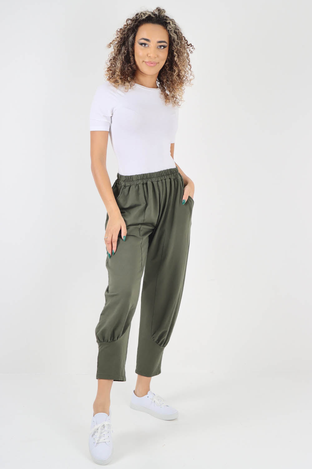Plain Pannelled Pocket Trouser