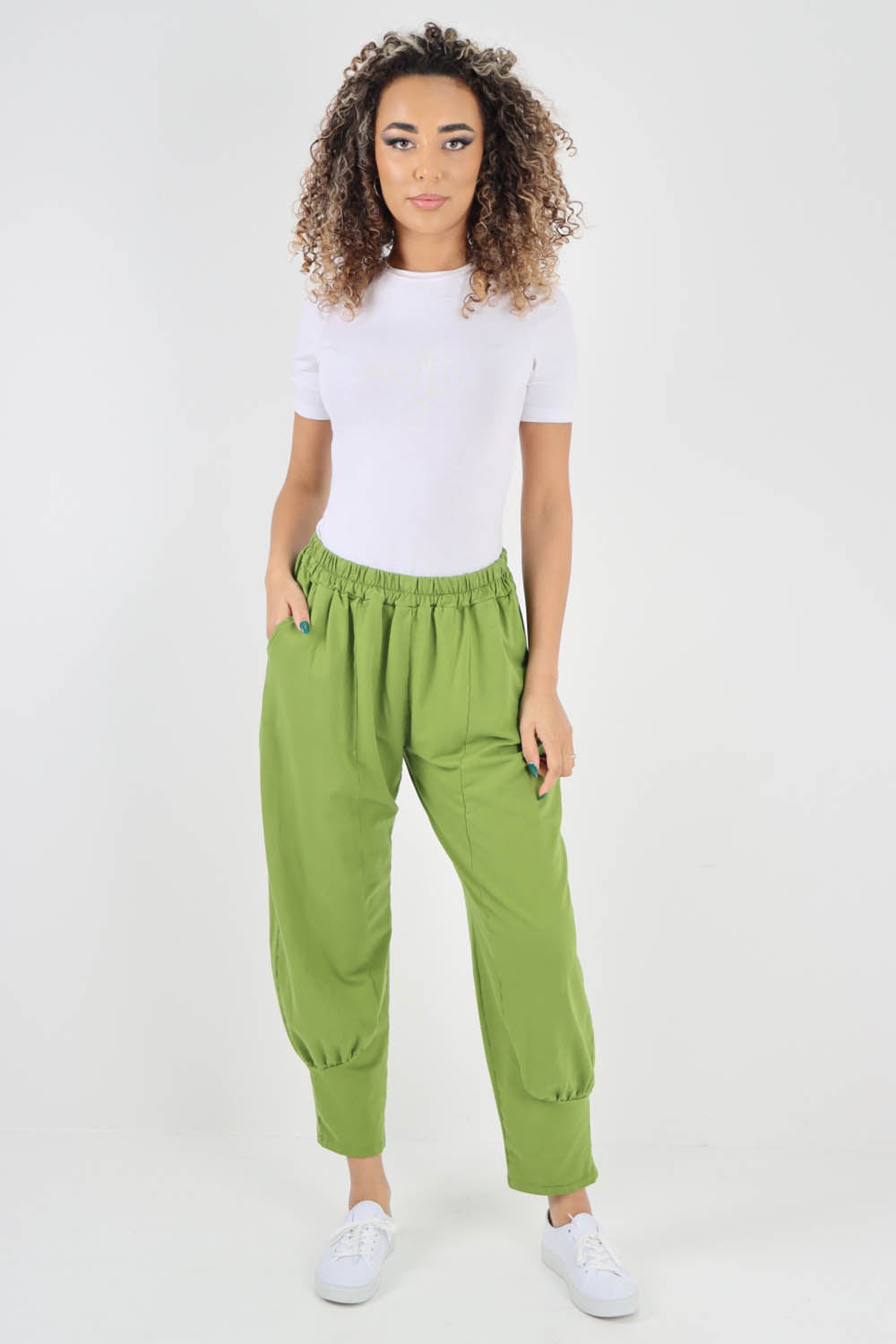 Plain Pannelled Pocket Trouser