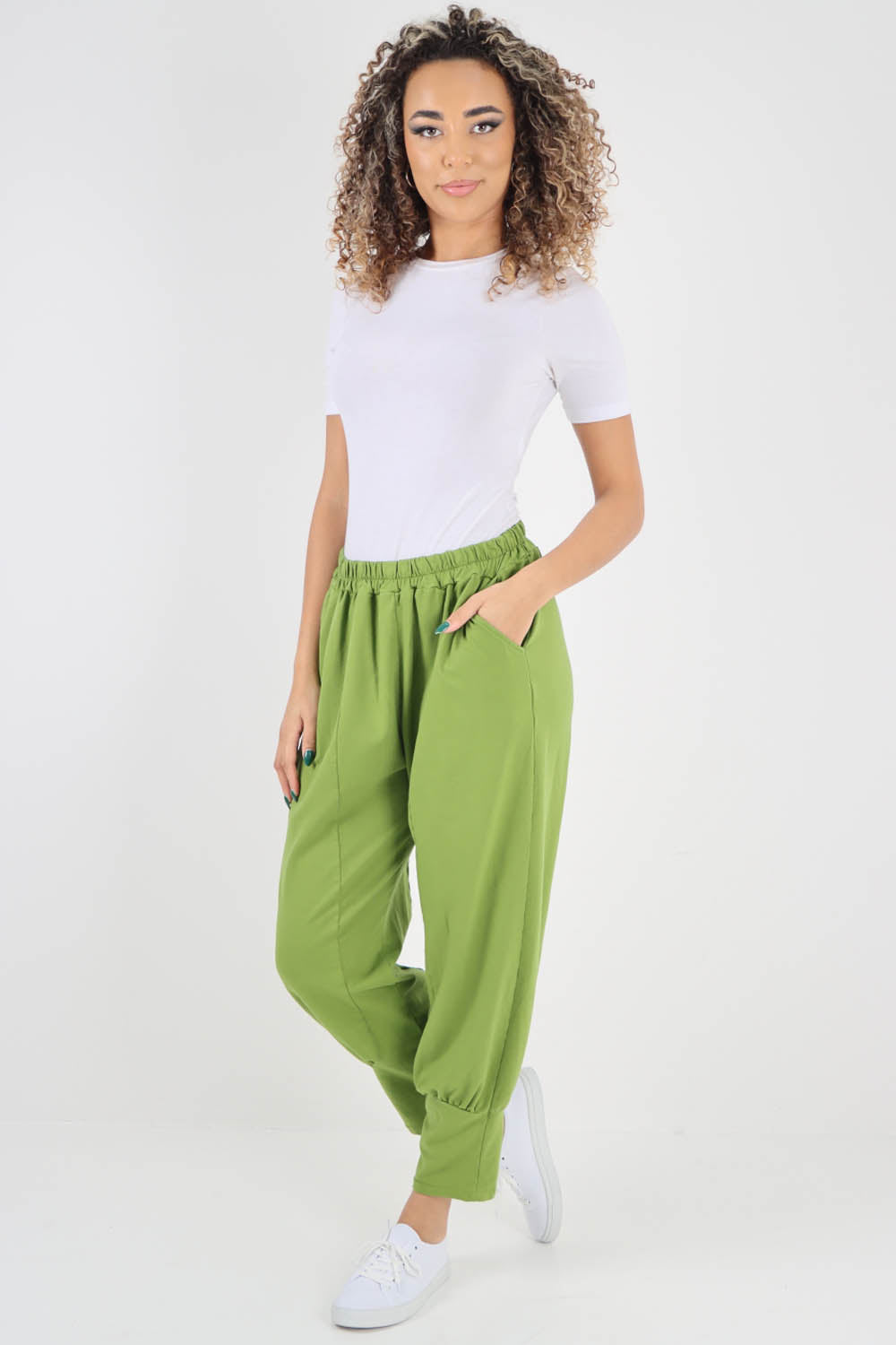 Plain Pannelled Pocket Trouser