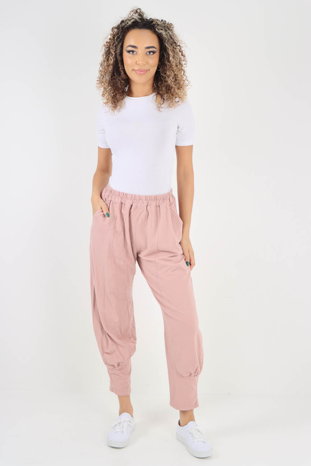 Plain Pannelled Pocket Trouser
