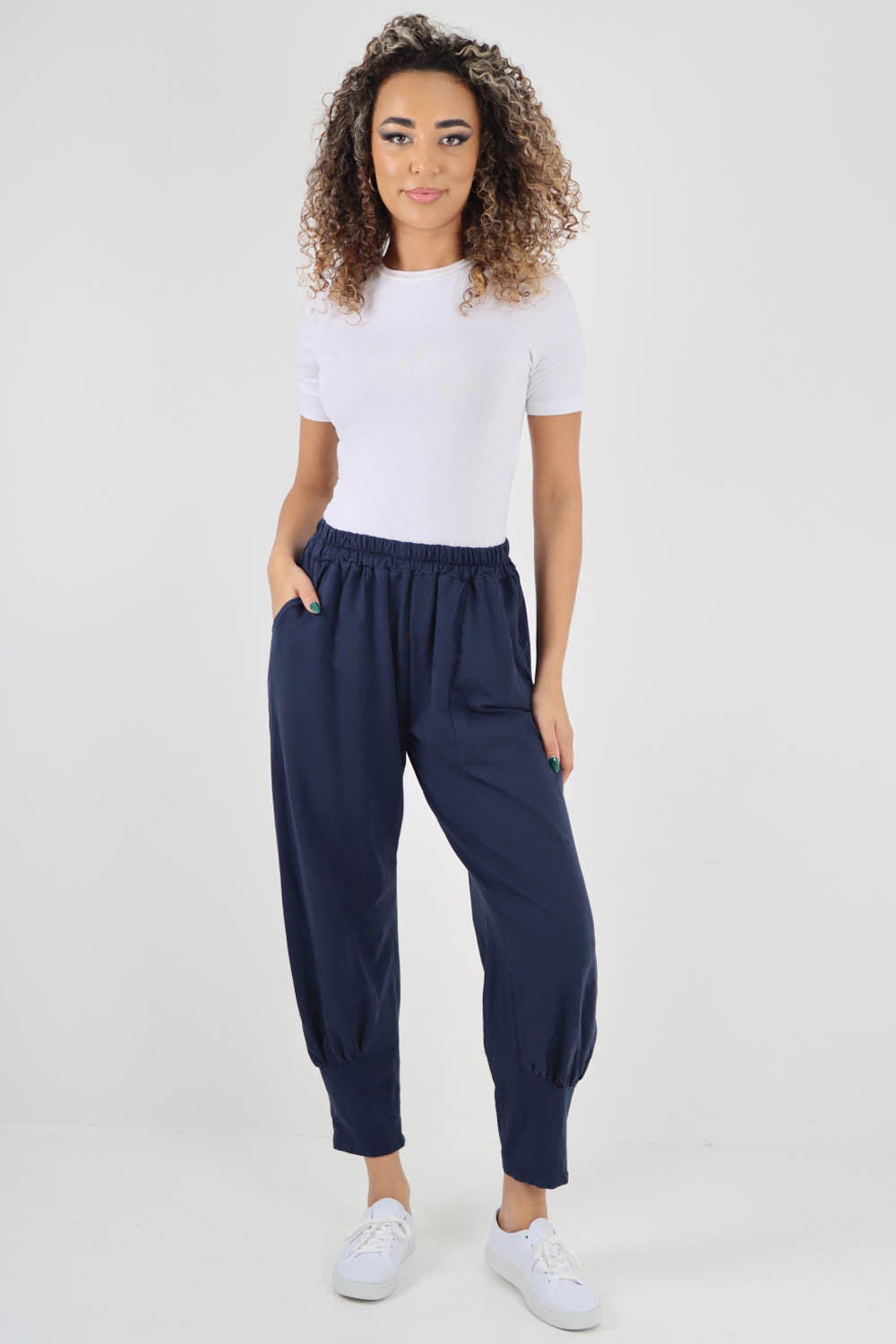 Plain Pannelled Pocket Trouser