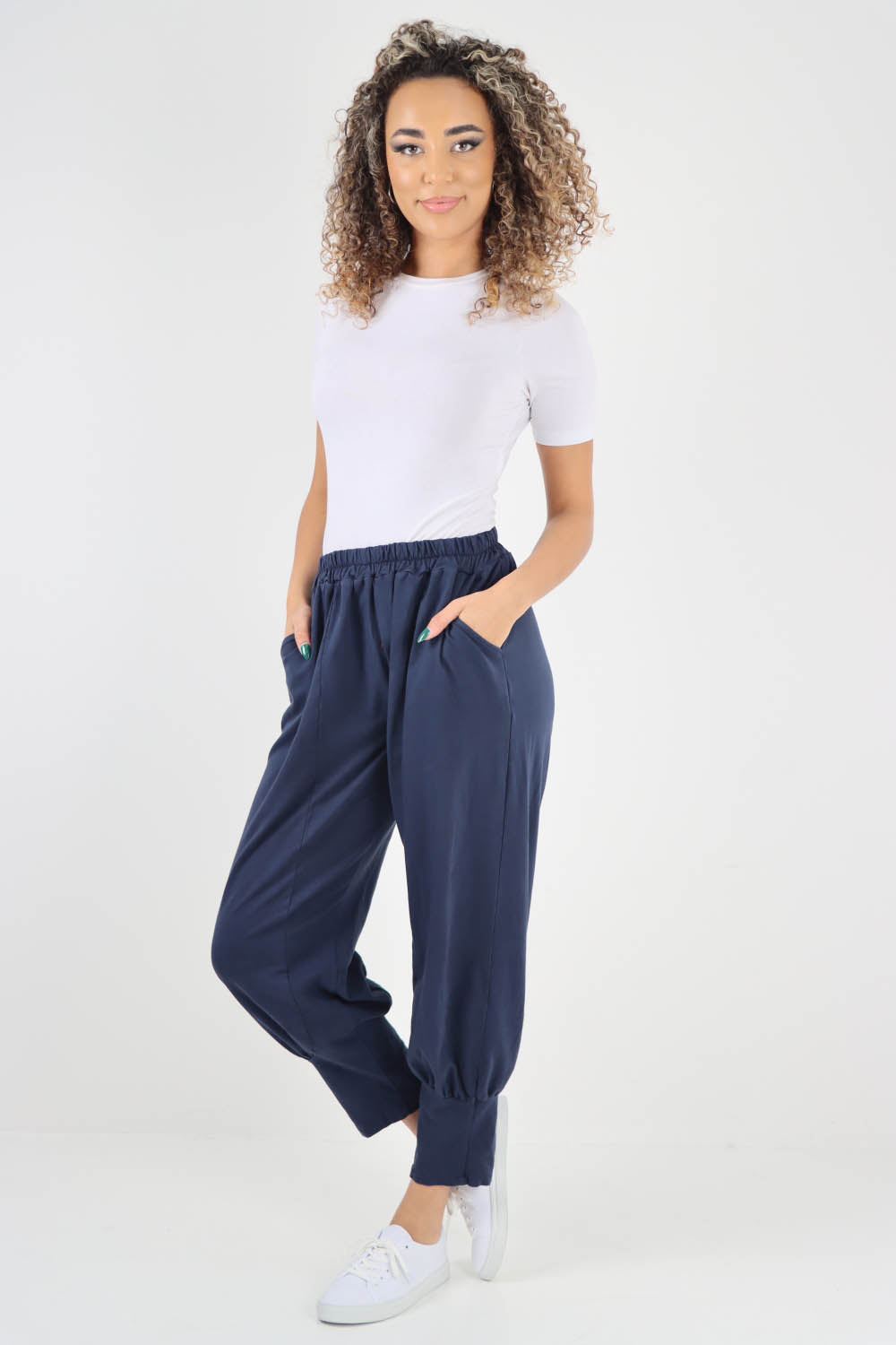 Plain Pannelled Pocket Trouser