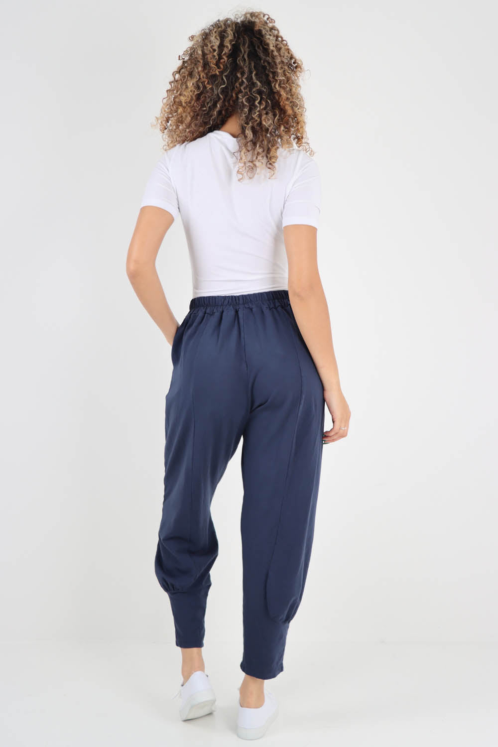 Plain Pannelled Pocket Trouser