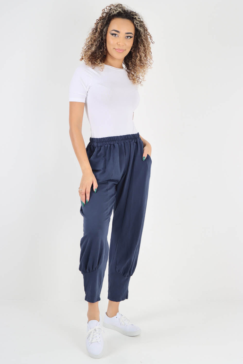 Plain Pannelled Pocket Trouser