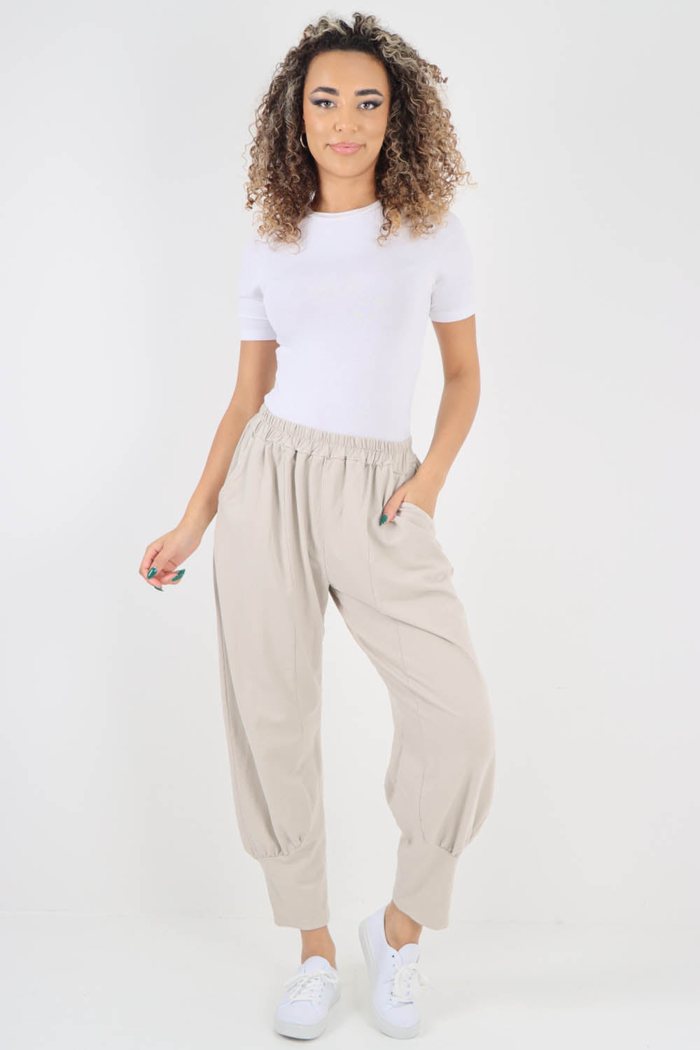 Plain Pannelled Pocket Trouser