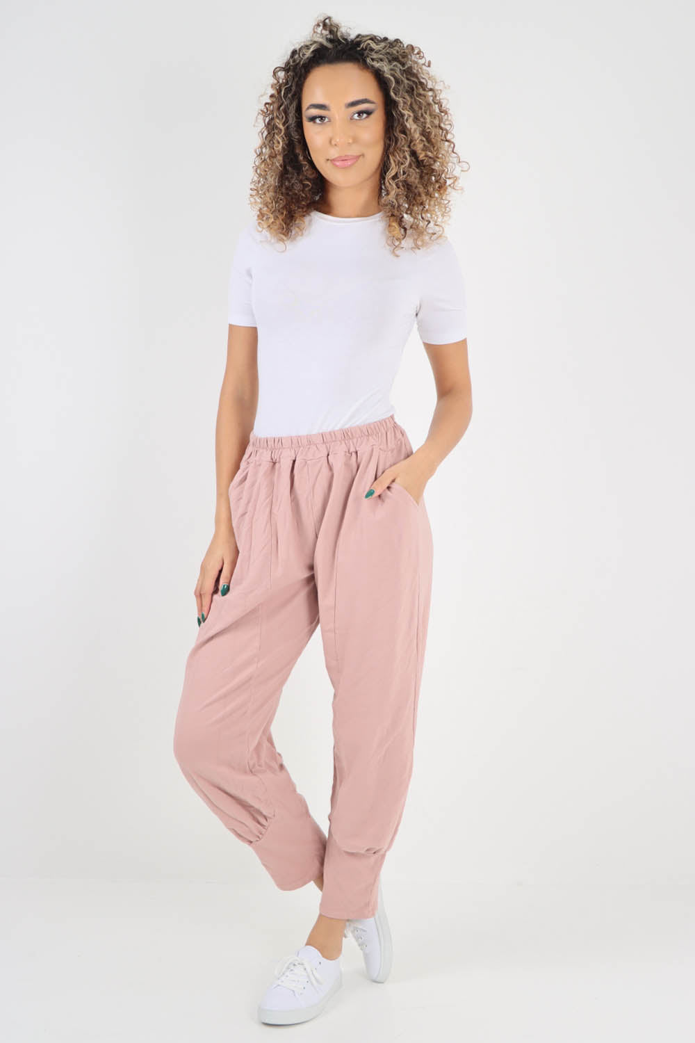 Plain Pannelled Pocket Trouser