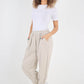 Plain Pannelled Pocket Trouser
